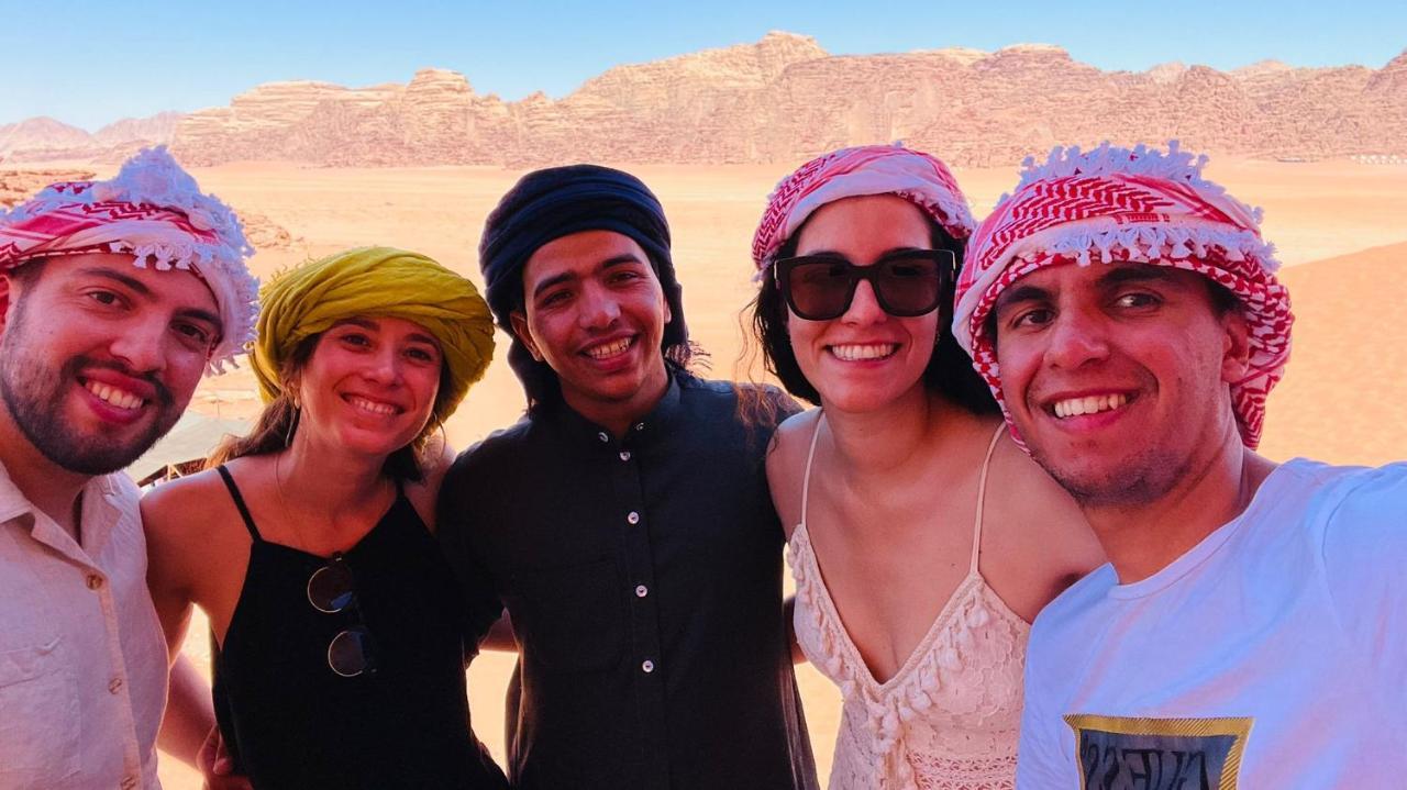 Bedouin Tours Camp Hotel Wadi Rum Bagian luar foto