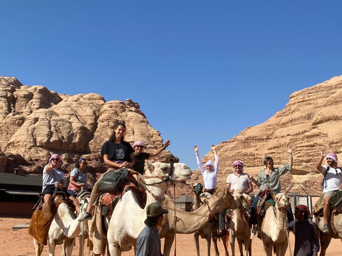 Bedouin Tours Camp Hotel Wadi Rum Bagian luar foto
