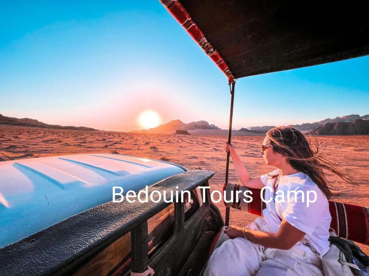 Bedouin Tours Camp Hotel Wadi Rum Bagian luar foto