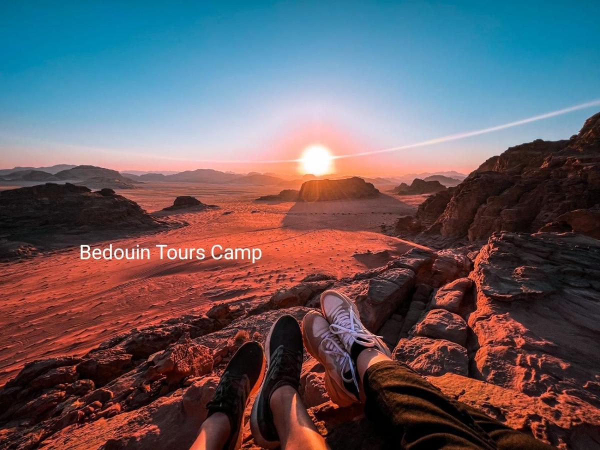 Bedouin Tours Camp Hotel Wadi Rum Bagian luar foto