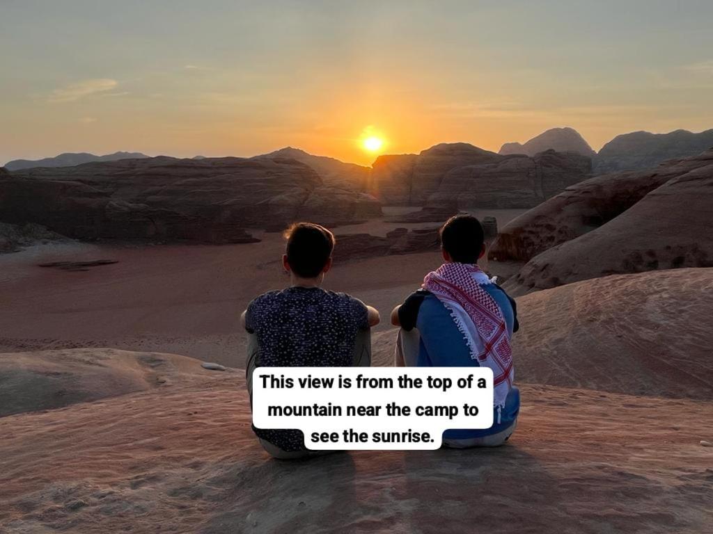 Bedouin Tours Camp Hotel Wadi Rum Bagian luar foto